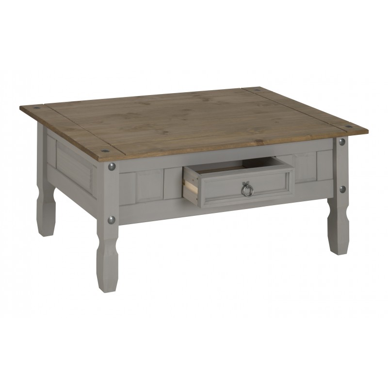 Furniture of america villetta modern vintage grey coffee table discount